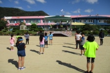 안내초, 학기초 교통안전 캠페인