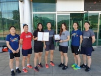 영동군청 배드민턴팀, 전국실업배드민턴대회 2개 동메달 획득