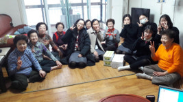 일신여자고 경로당 4곳 섬김 활동 펼쳐