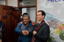 대소초등학교 국제교류반 음성군청 방문