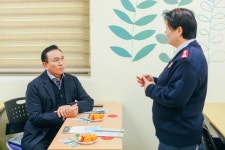 구본영 천안시장, 연말 맞아 소외계층 현장 목소리 청취