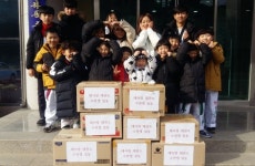 안동 송하동 태사랑 태권도 수련생, 작은 라면에 따뜻한 마음을 가득 담아