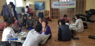 횡성군보건소, 찾아가는 경로당 100세 건강교실 운영