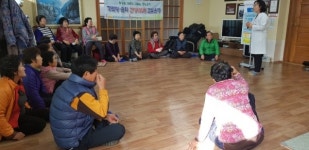 횡성군보건소, 찾아가는 경로당 100세 건강교실 운영