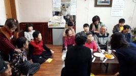 죽리초 한울타리 학생자치회! 웃어른 공경 경로당 방문