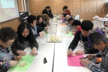 청주흥덕보건소 치매안심센터, 요리 프로그램 운영