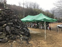 옥천, 정월대보름 맞아 청마리 탑신제 열어