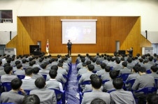 김병우 충청북도교육감, 충주대원고등학교에서 특강