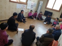 최태옥 생극면장, 마을별 경로당 순회로 소통행정