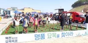 삼양유, 옥천 묘목 축제에서 초록빛 감성을 틔워요