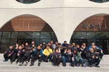 봄꽃 향연조천변 벚꽃길 상춘객 몰렸다