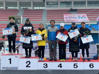 논산시청 소속 이수민 선수, 군산새만금국제마라톤대회에서 국내 1위