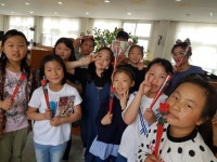 괴산보광초, 세계 책의 날 책과 함께 날아든 꽃