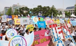 HWPL 대전충청지부, 평화의 답을 바라며 걷기행진!