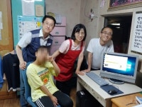 늑대와여우 컴퓨터 박진수 대표, 옥천읍 취약계층 컴퓨터 기증