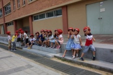 옥천 삼양유치원 소방안전체험교육 실시