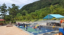 괴산성불산산림휴양단지 물놀이장 12일 문 활짝