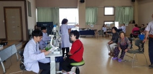 괴산군 보건소, 무료 눈 검진 실시