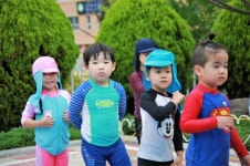 삼양유치원, 재미있는 물놀이 해요