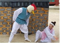 청주오창호수도서관, 전통 연희 마당극 [효자 형제 이야기] 운영