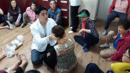 제천청풍호노인사랑병원 사랑나눔회,  의료무료봉사