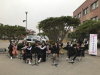 충북예술고, 학생독립운동 기념일 맞아 등굣길 음악회 열어