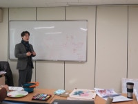 정희도 동양화가, 대덕대 비단 공필화 겨울 특강