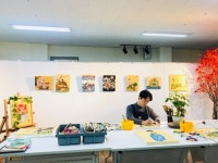 정희도 동양화가, 대덕대 비단 공필화 겨울 특강
