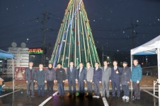 옥천군 2019 성탄절  점등 행사 가져
