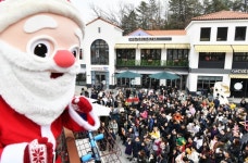 [포토뉴스] 담양 산타축제 관광객 북적
