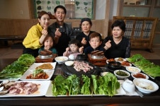 건강한 밥상 옥천 유기농 쌈밥 전문점 지선생쌈촌