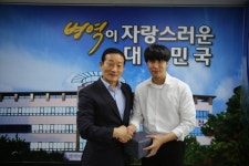 충북지방병무청, 2020년 1호 슈퍼 굳건이 탄생