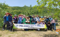 안동시 풍산읍 농촌일손 돕기 실시