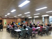 하동군기억튼튼 청춘학당방문형 치매교실 호응