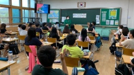 옥천군, 죽향초등학교 대상 찾아가는 인구교육 실시