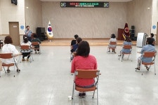 영동군, 경로당 개방에 따른 9988행복나누미 교육실시