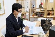 옥천군 학교학부모연합회와 온라인 소통톡톡 운영