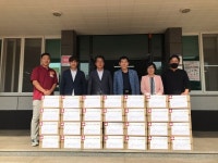 최경태 율림 대표, 명절 하동군  경로당에 꿀밤 선물