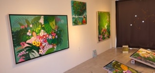 순천조례호수도서관, 해 지면 열리는 미술관 운영