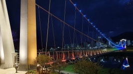 순천시, 동천 출렁다리 개통