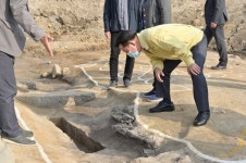 부여 쌍북리 사비왕궁터 대형건물지 발굴