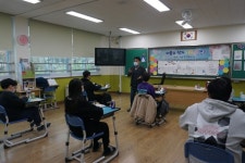 수산중학교, 찾아가는 학교 독서교육 운영