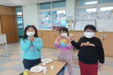 괴산 칠성초, 학생자치회와 함께하는 가래떡의