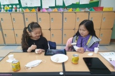 괴산 칠성초, 학생자치회와 함께하는 가래떡의