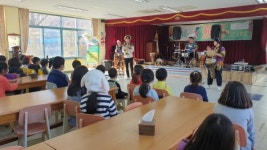 백봉초, 신 나는 라틴 타악기 세계로 여행 체험