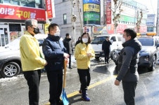 성남시, 전 공무원 ‧ 장비 141대 투입 제설 작업 총력