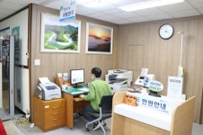 옥천군 종합민원과, 사무공간 재배치로일석이조효과