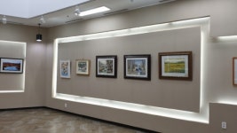 옥천문화예술회관 전시실 리모델링