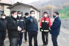 충북도, 영동군 매곡면 옥전리 산불 진화 완료