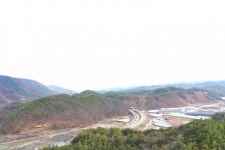충북 영동군 황간면 월류봉 둘레길 걷기